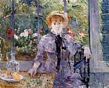 Berthe Morisot Canvas Paintings - After Luncheon